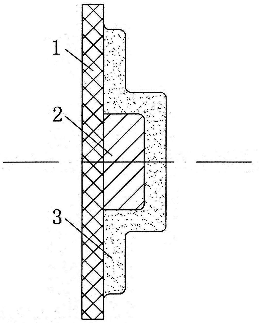 Chinese medicinal magneto-therapy externally applied plaster applied to human acupuncture points and used for treating asthma