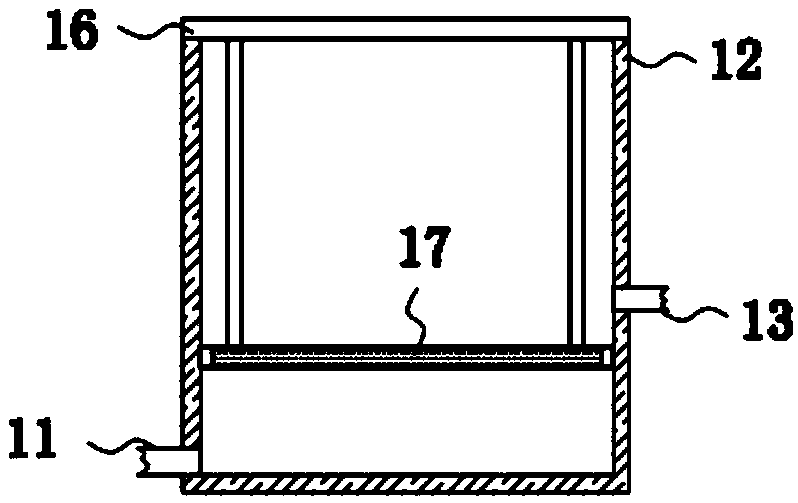 Dust removing device for concrete processing