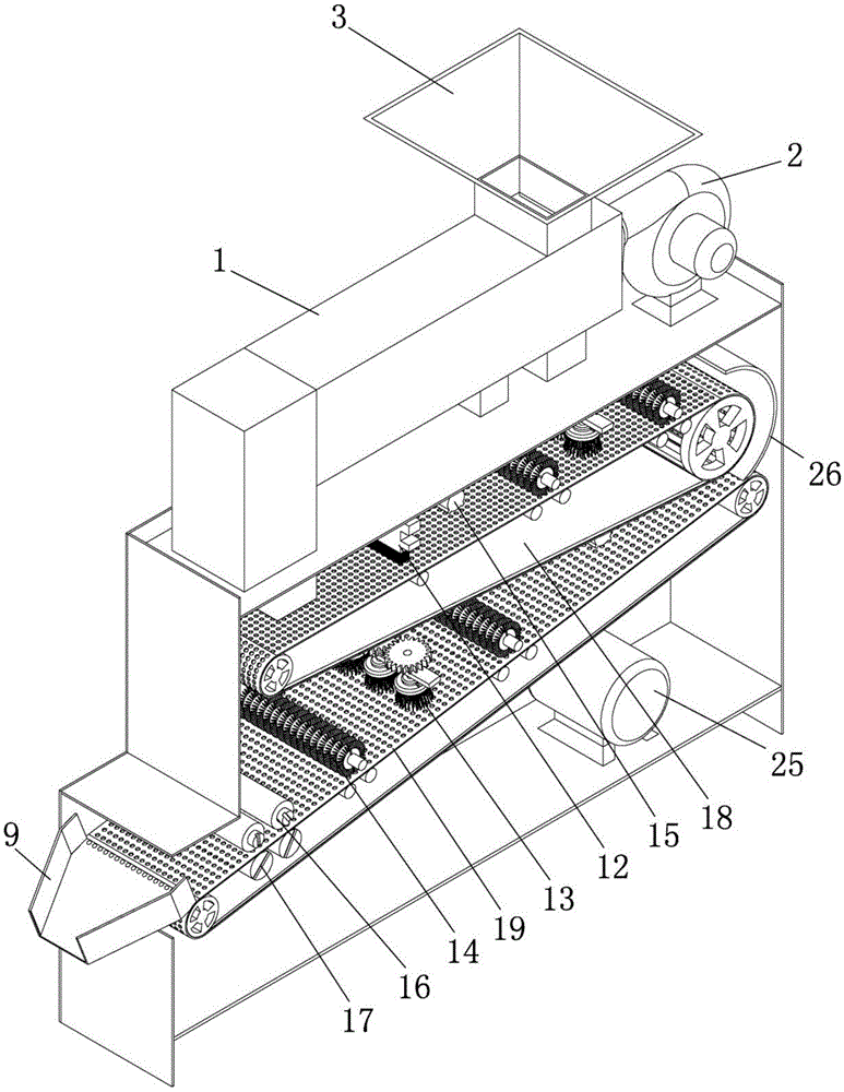 Automatic coin clearing finishing machine