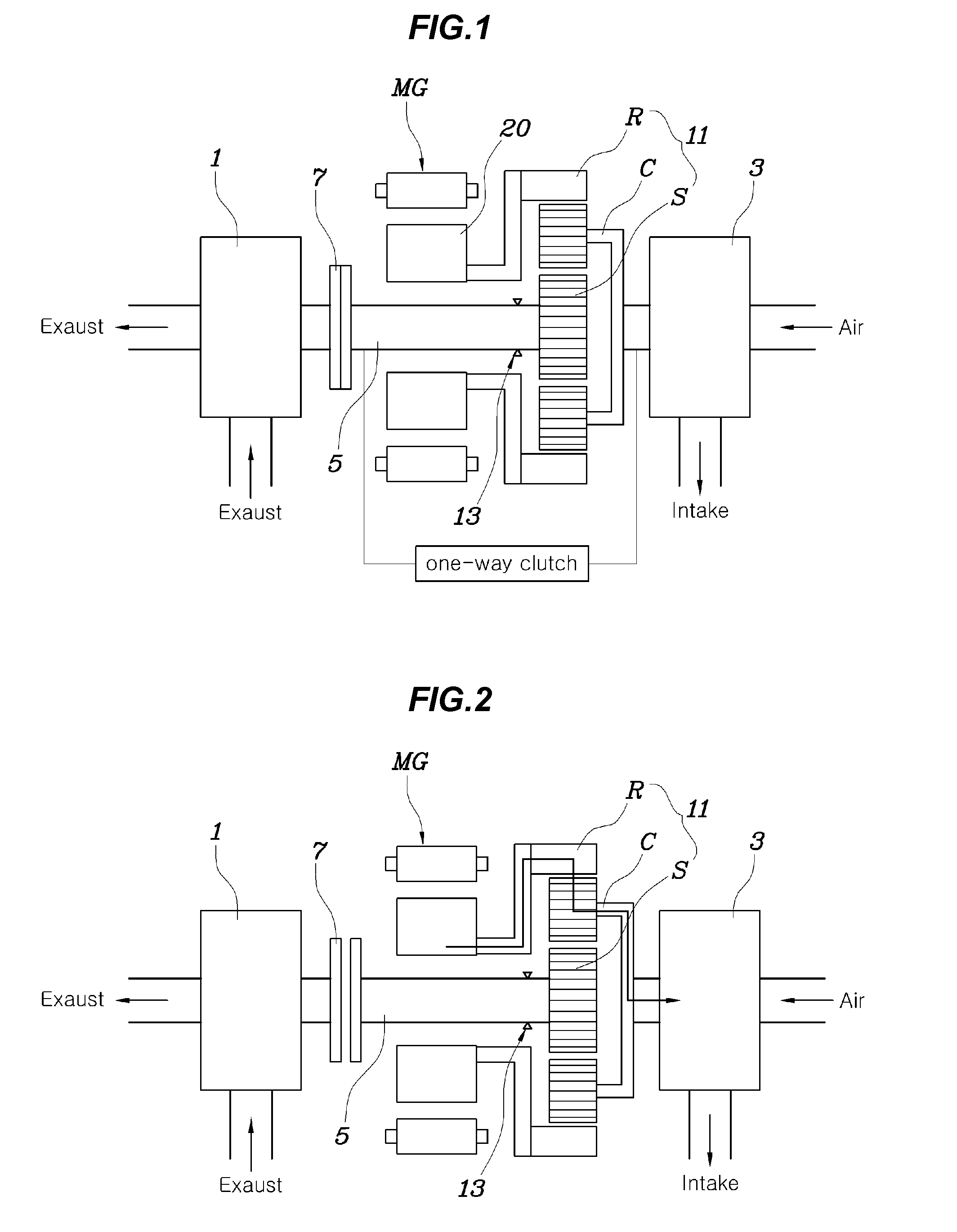 Turbocharger of engine