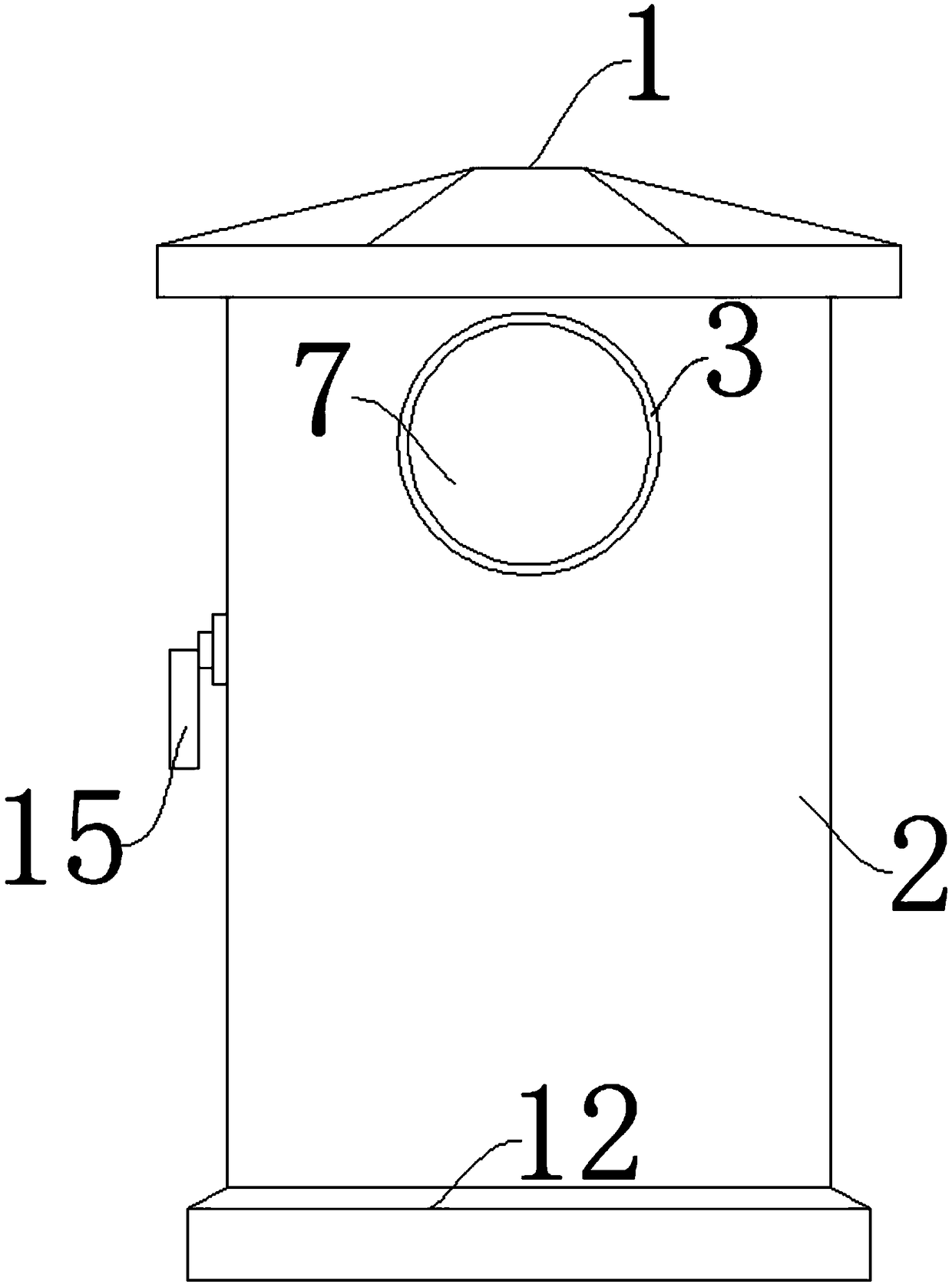 Multifunctional outdoor cabinet