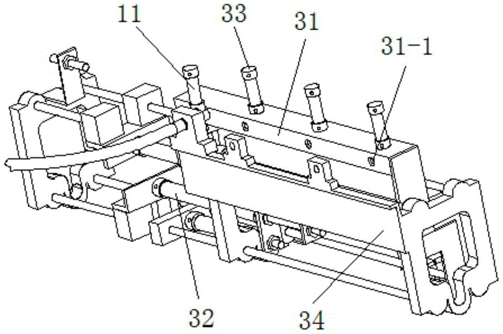 Conductive nozzle punching machine feeding system