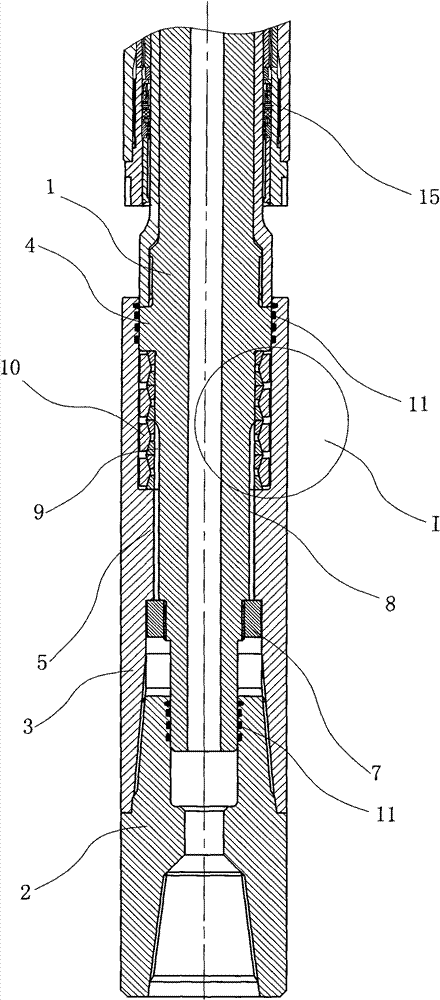 Impact-resistant screw drill tool