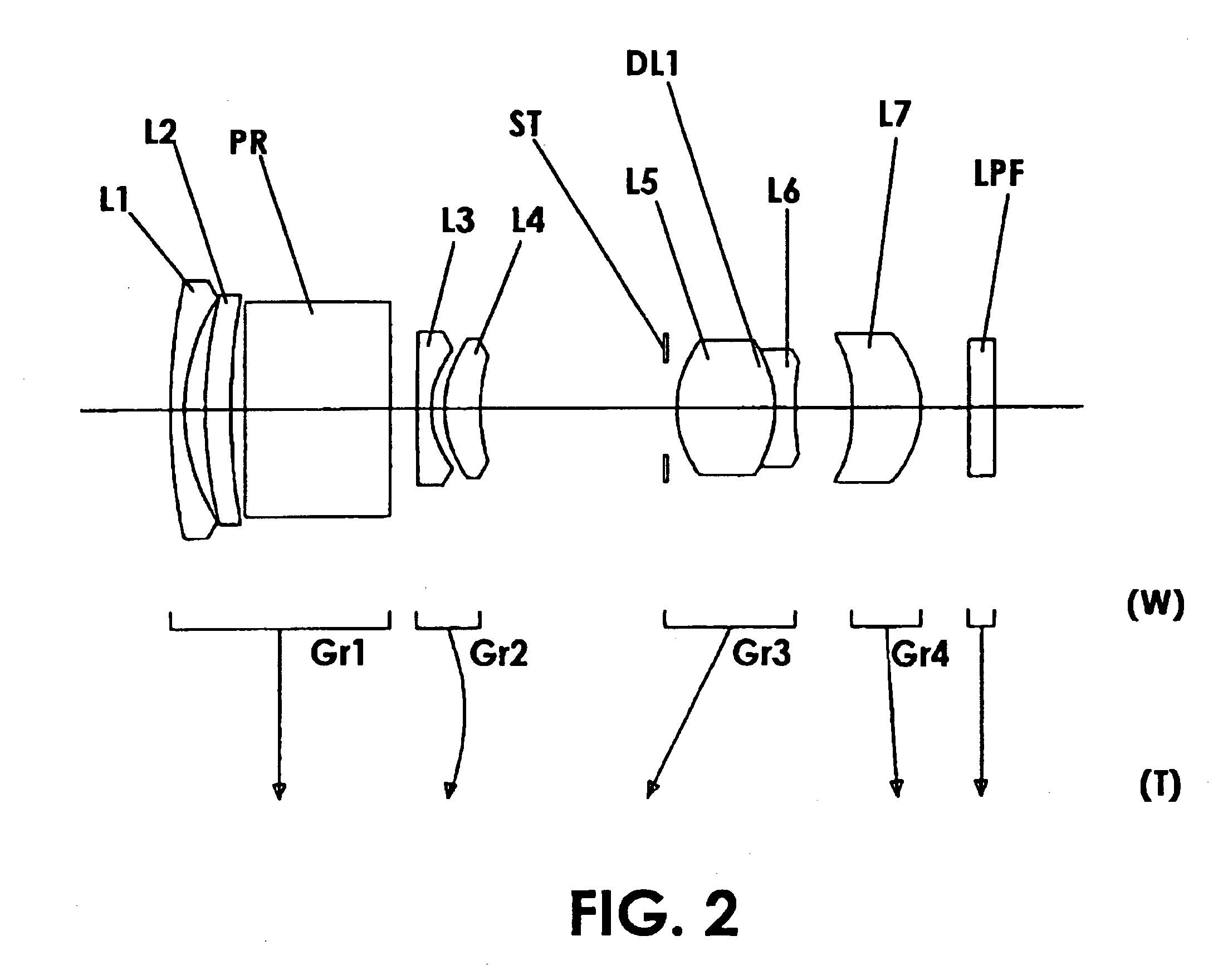 Imaging device and digital camera using the imaging device