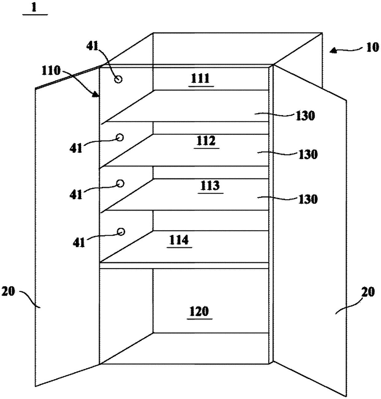 Refrigerating and freezing device and control method thereof