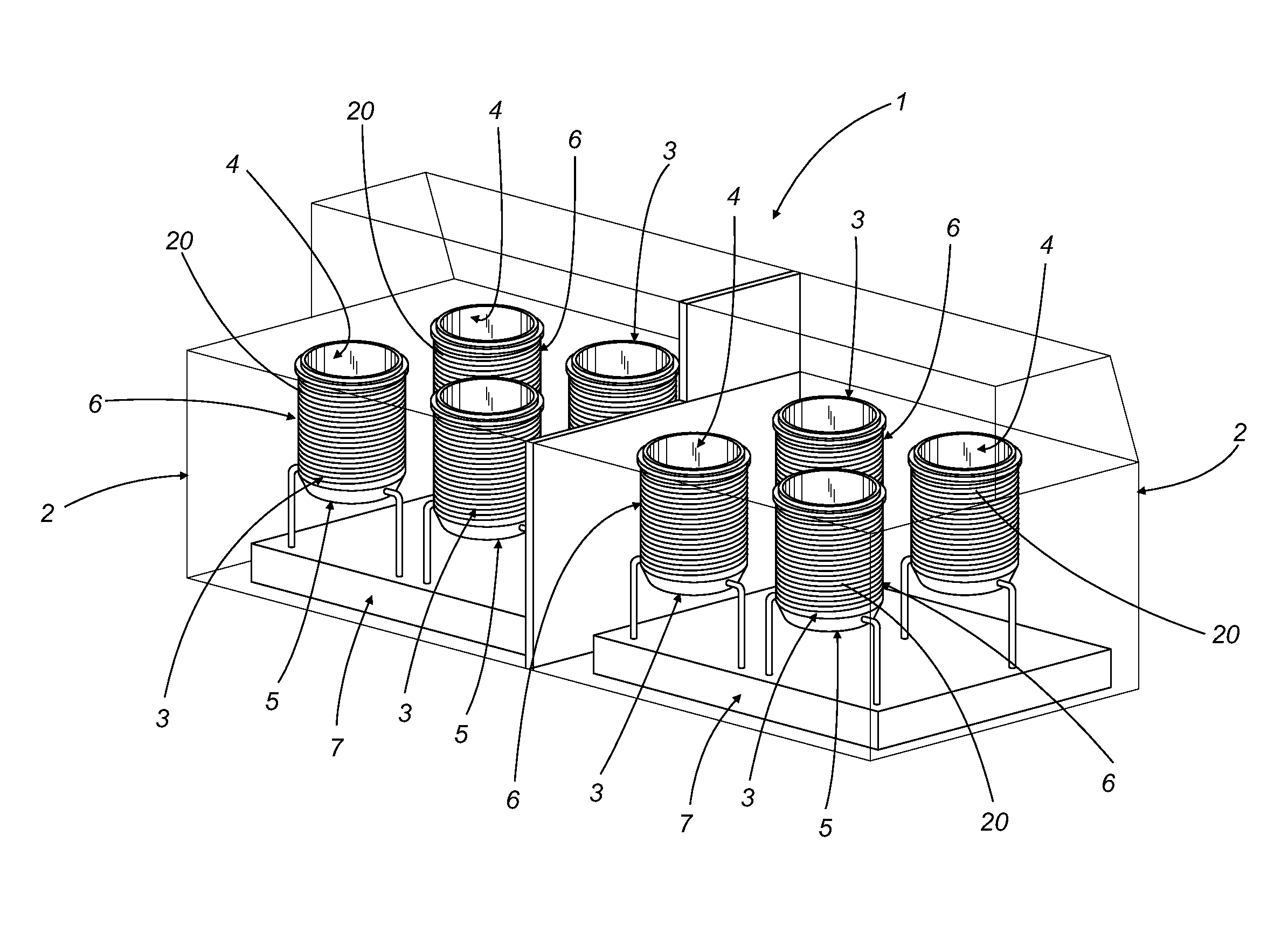 Machine for processing and keeping ice cream, slush drinks and similar products