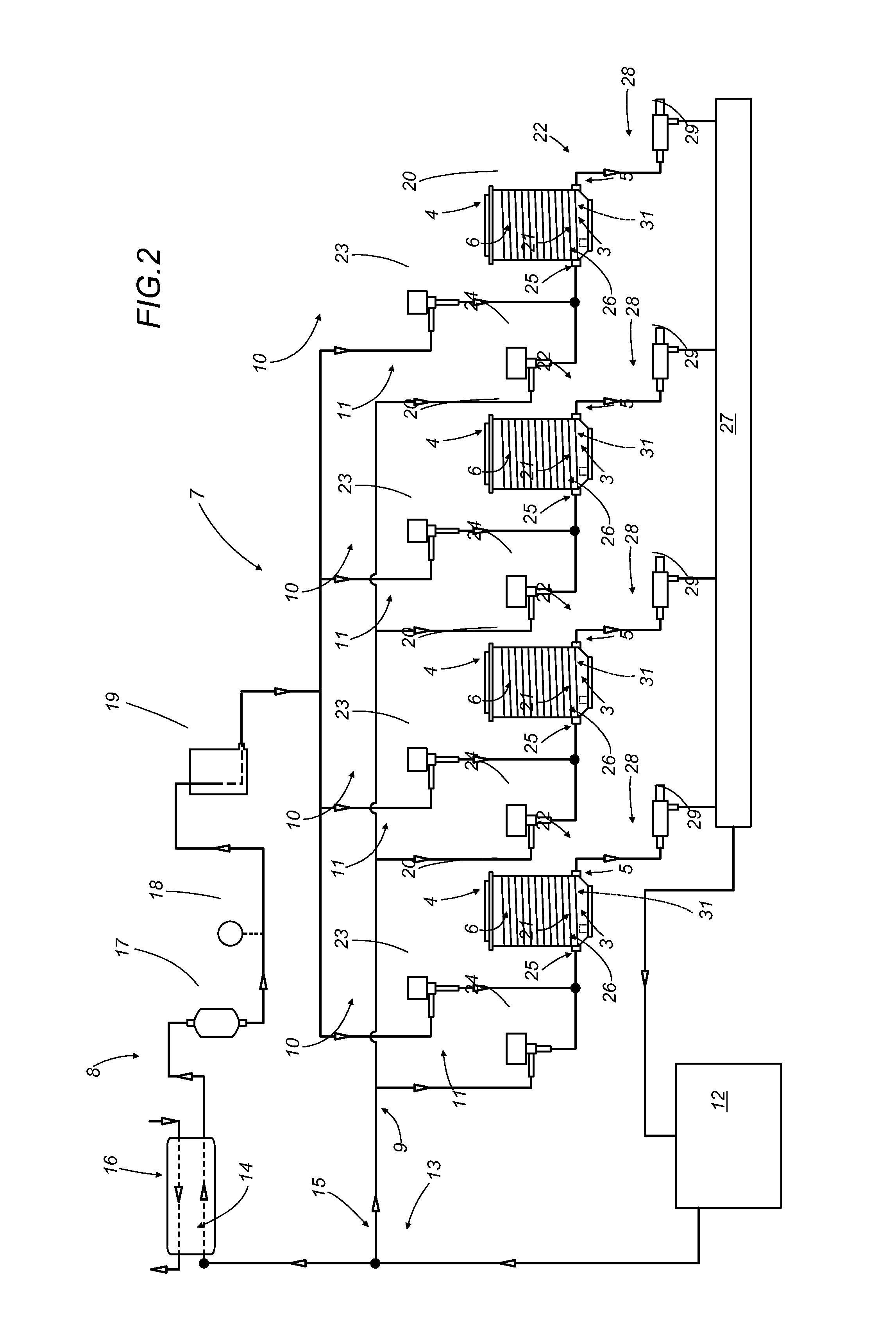 Machine for processing and keeping ice cream, slush drinks and similar products