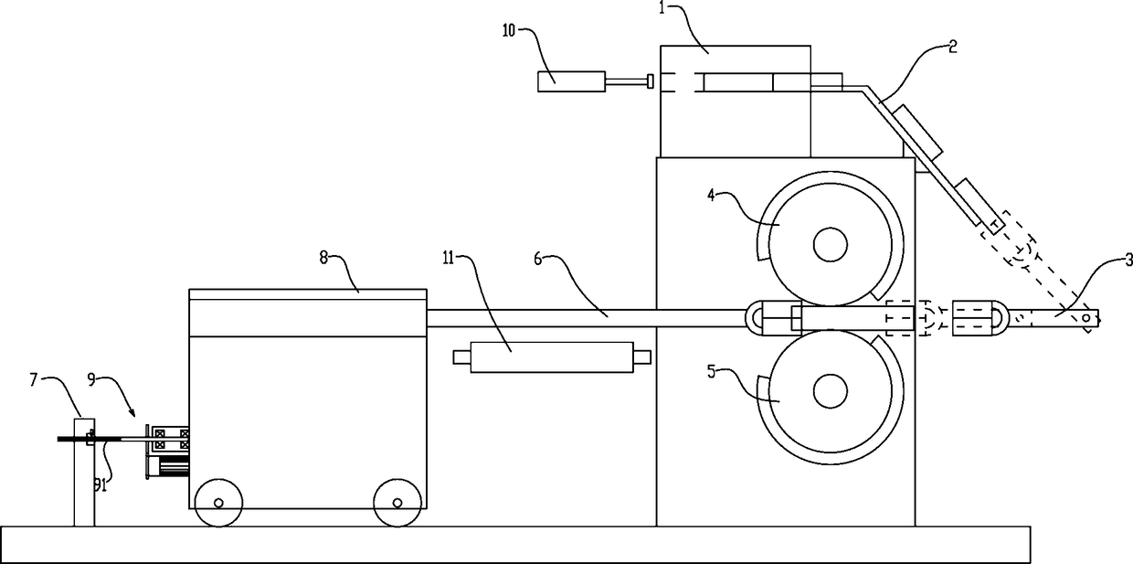 Connecting rod automatic roll forging system