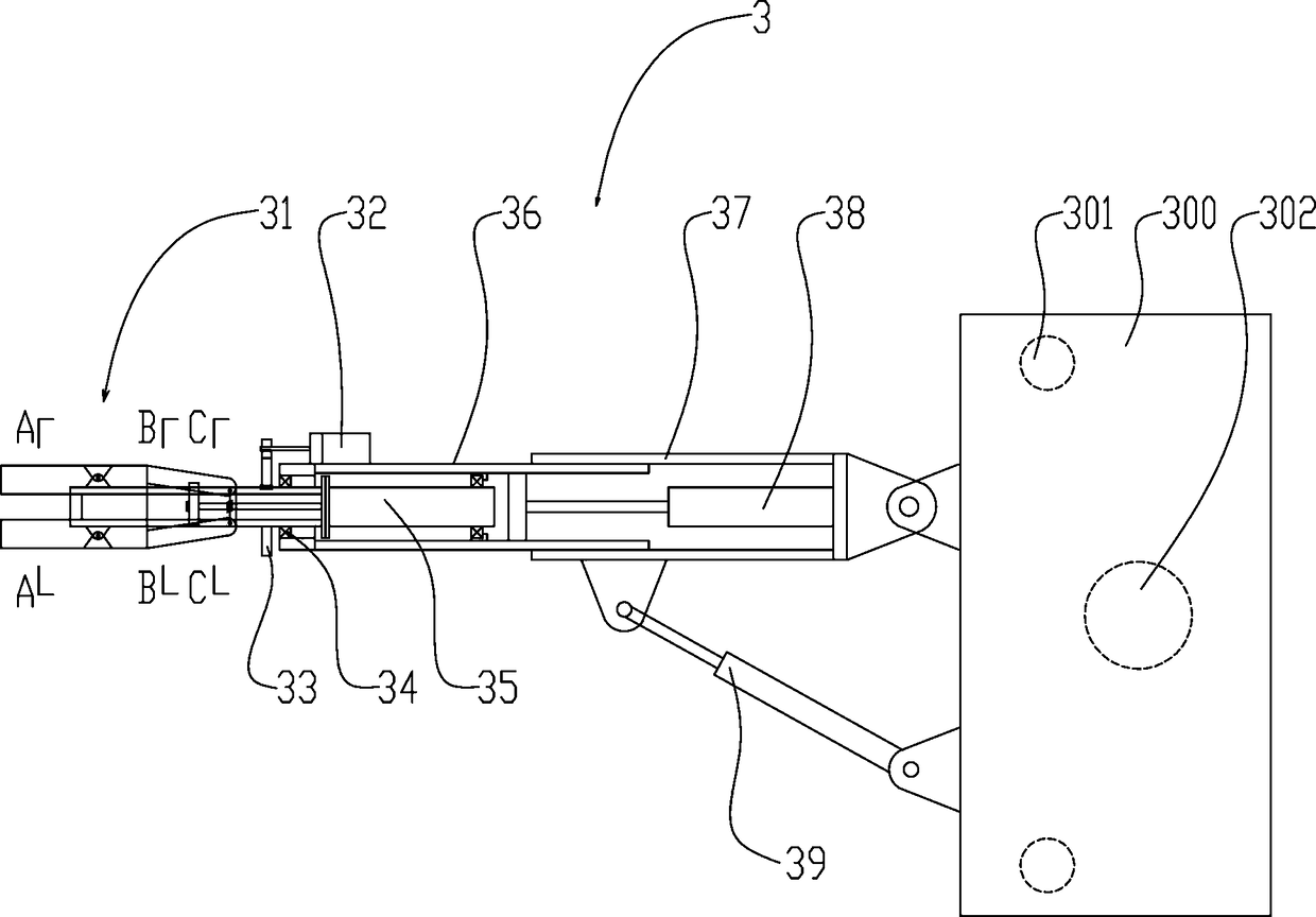 Connecting rod automatic roll forging system