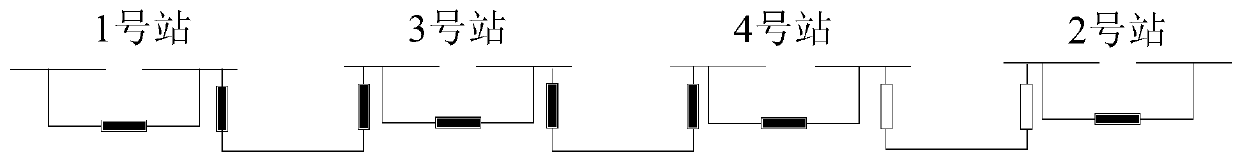 Computer-aided planning method based on three-layer planning model of power distribution network transition scheme