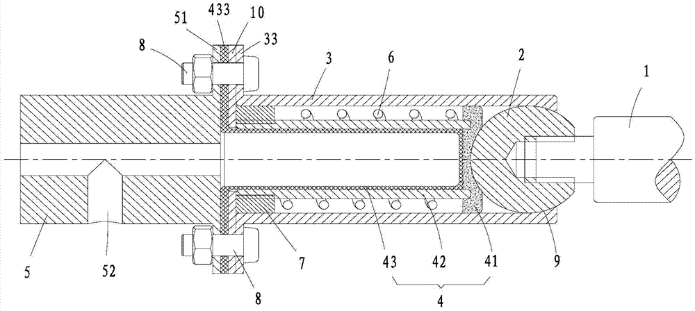 Ball joint locking method and device