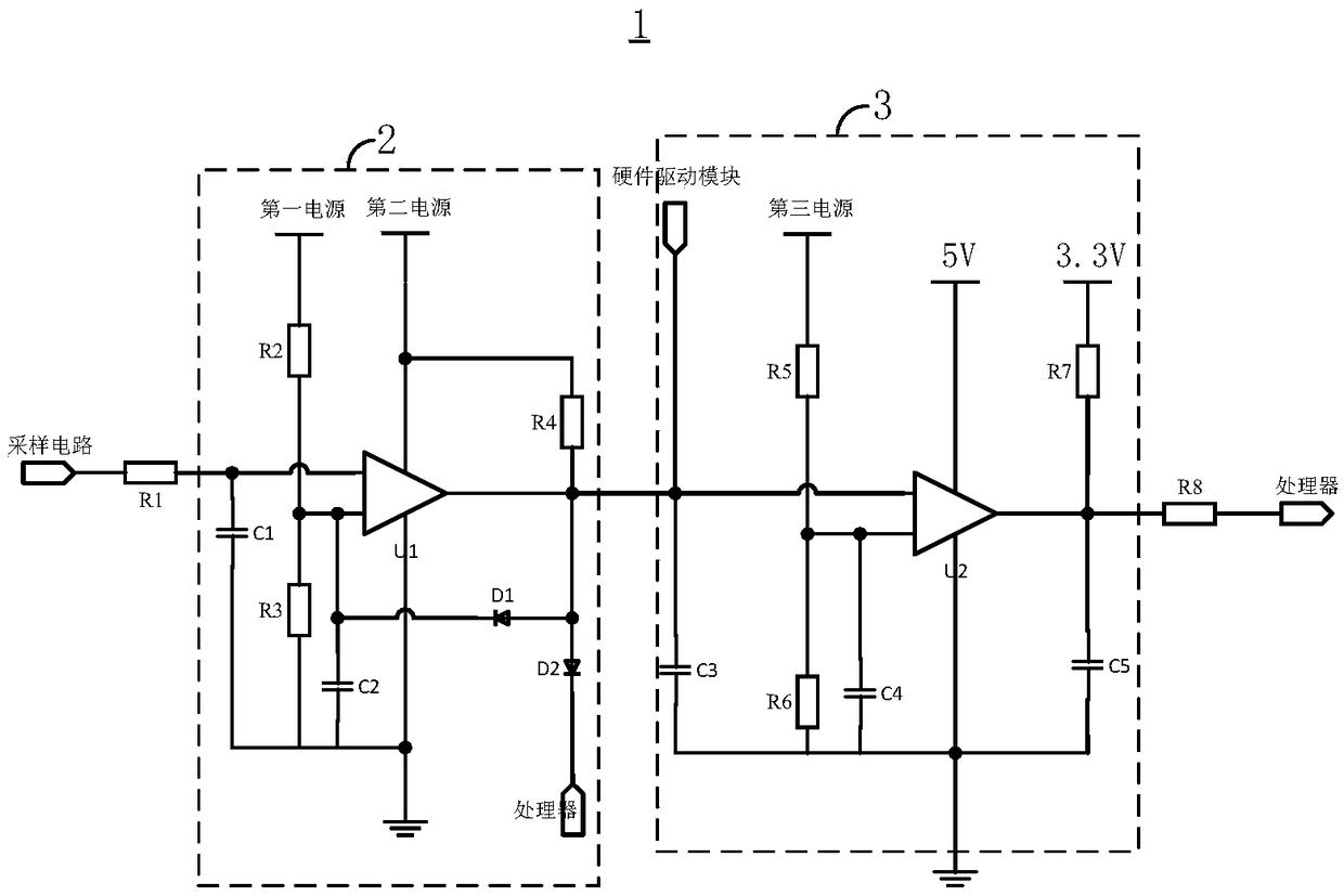 Over-current protection self-locking circuit and air conditioner