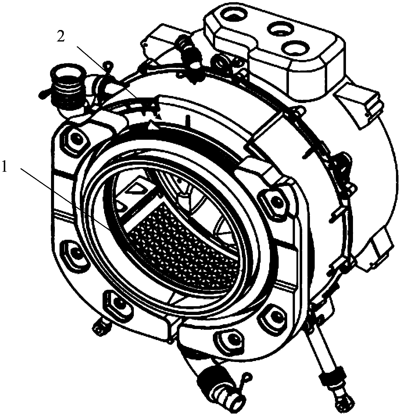 Ultrasonic roller washing machine and clothes cleaning method