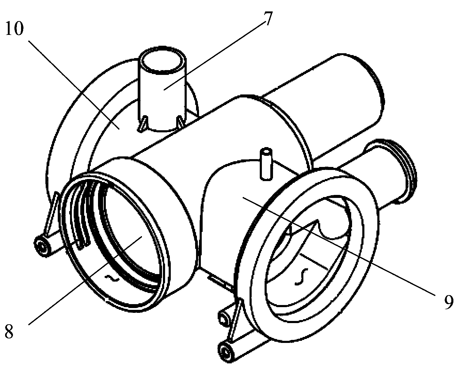 Ultrasonic roller washing machine and clothes cleaning method