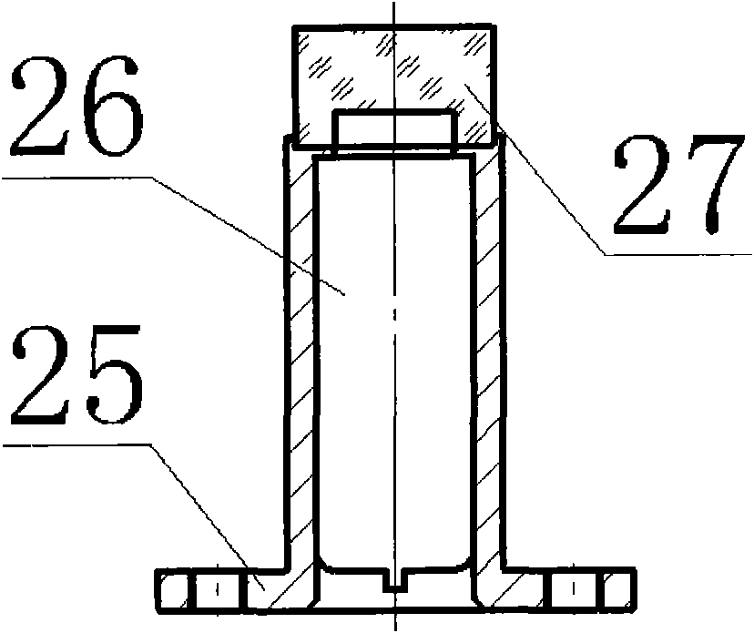 Confocal type laser test head based on time difference method