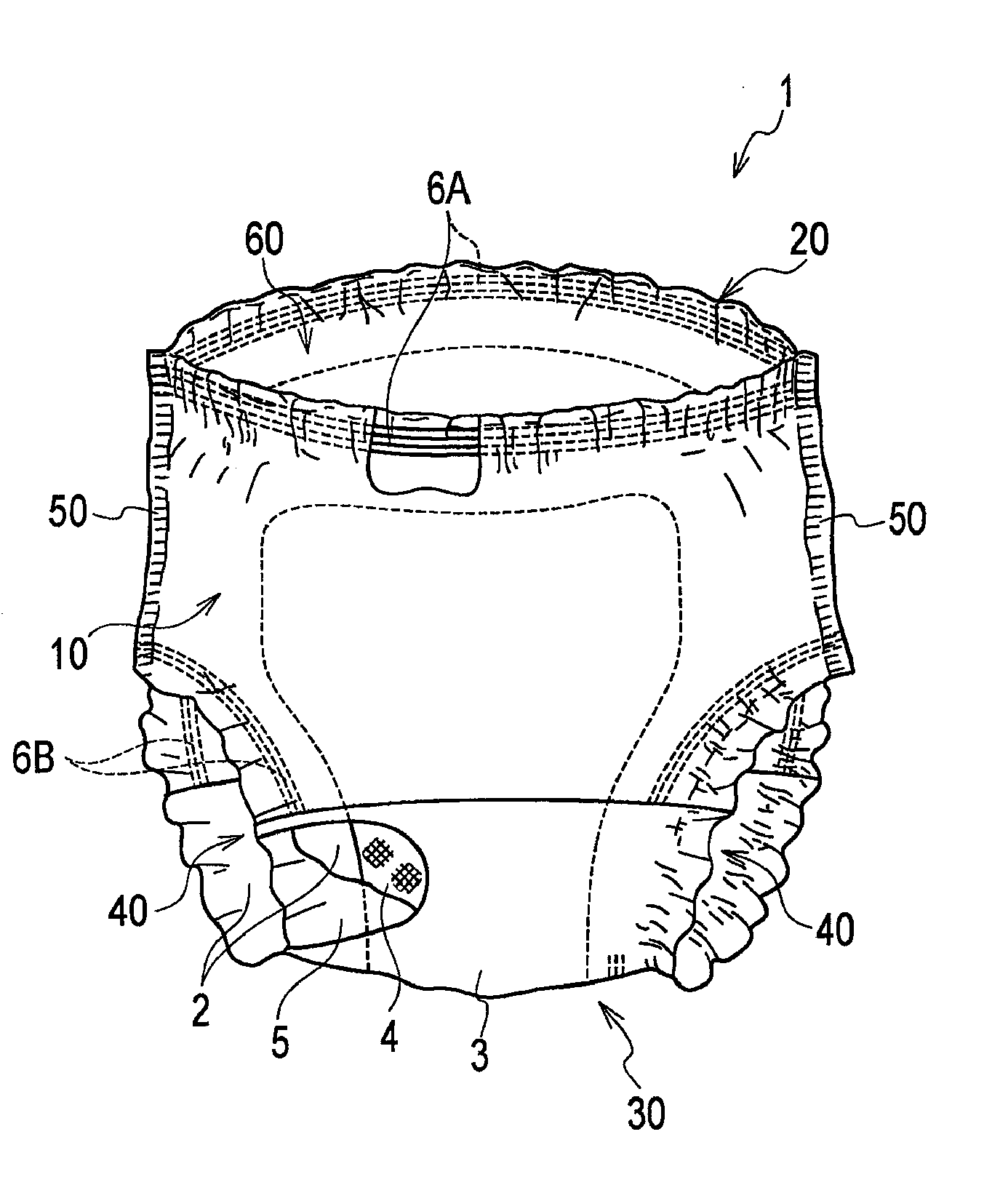 Folding apparatus and method of manufacturing absorbent article