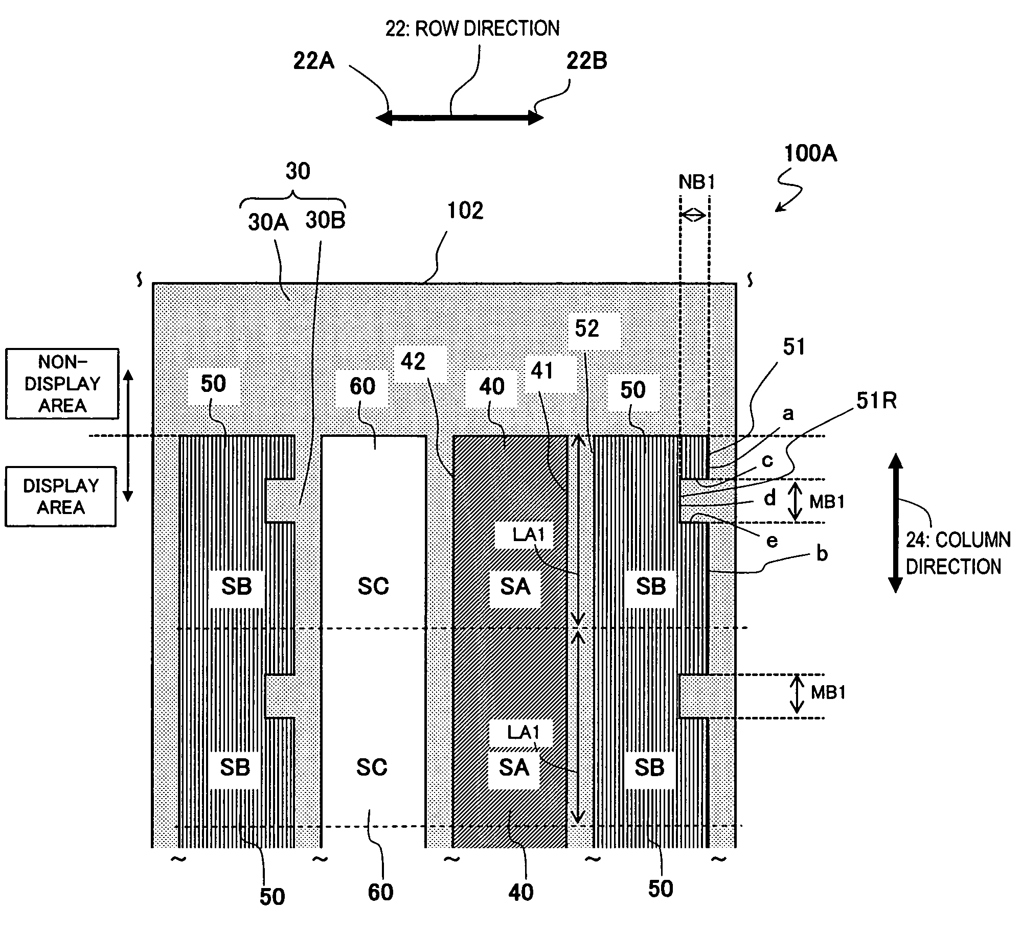 Color filter substrate and display device