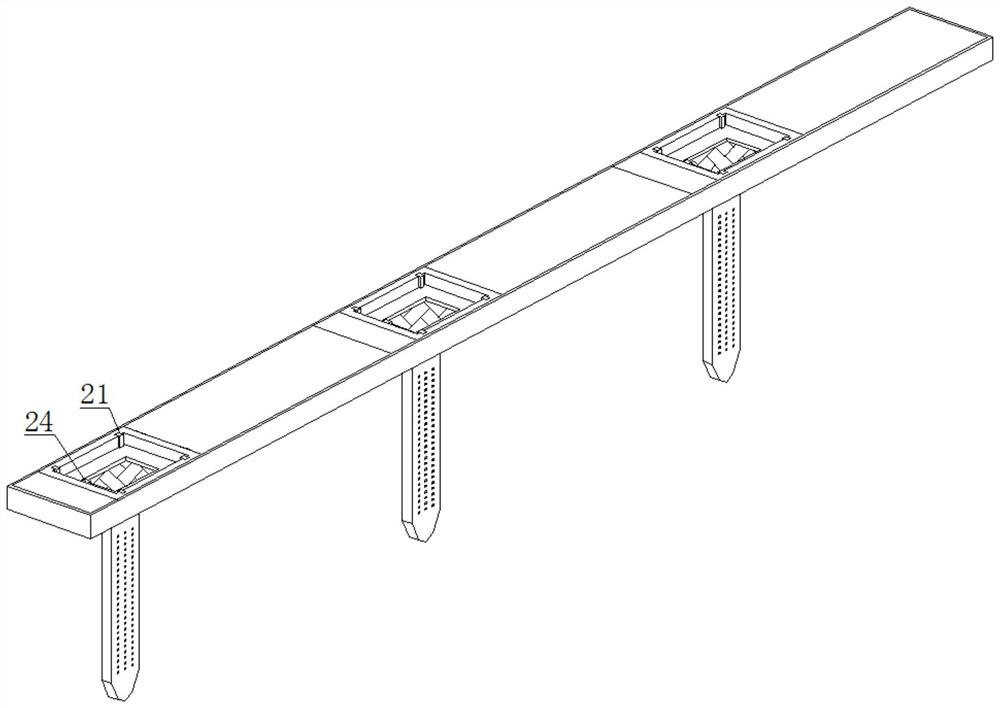 Fertilizer slow-release device and method capable of retaining rainwater for landscaping