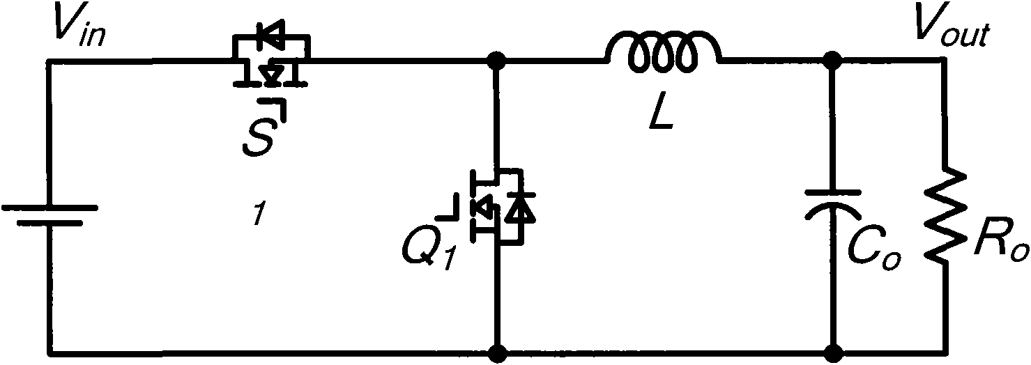 Three-level buck convertor