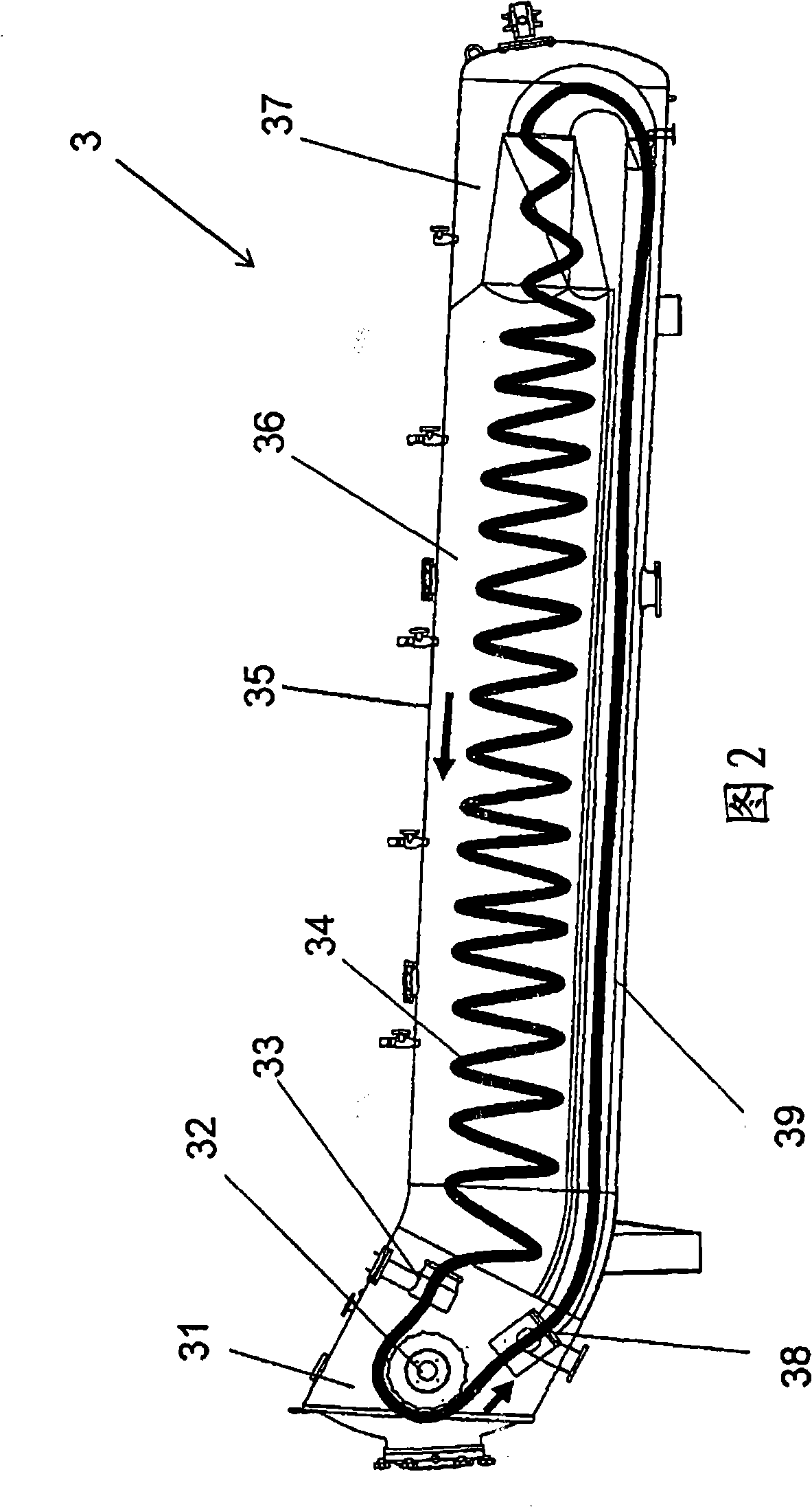 Jet fabric dyeing machine