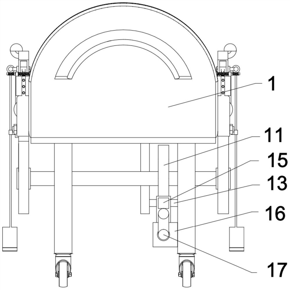 Multifunctional combined nursing bed for department of pediatrics