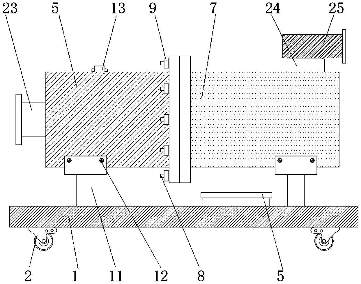 Convenient-to-move air heater