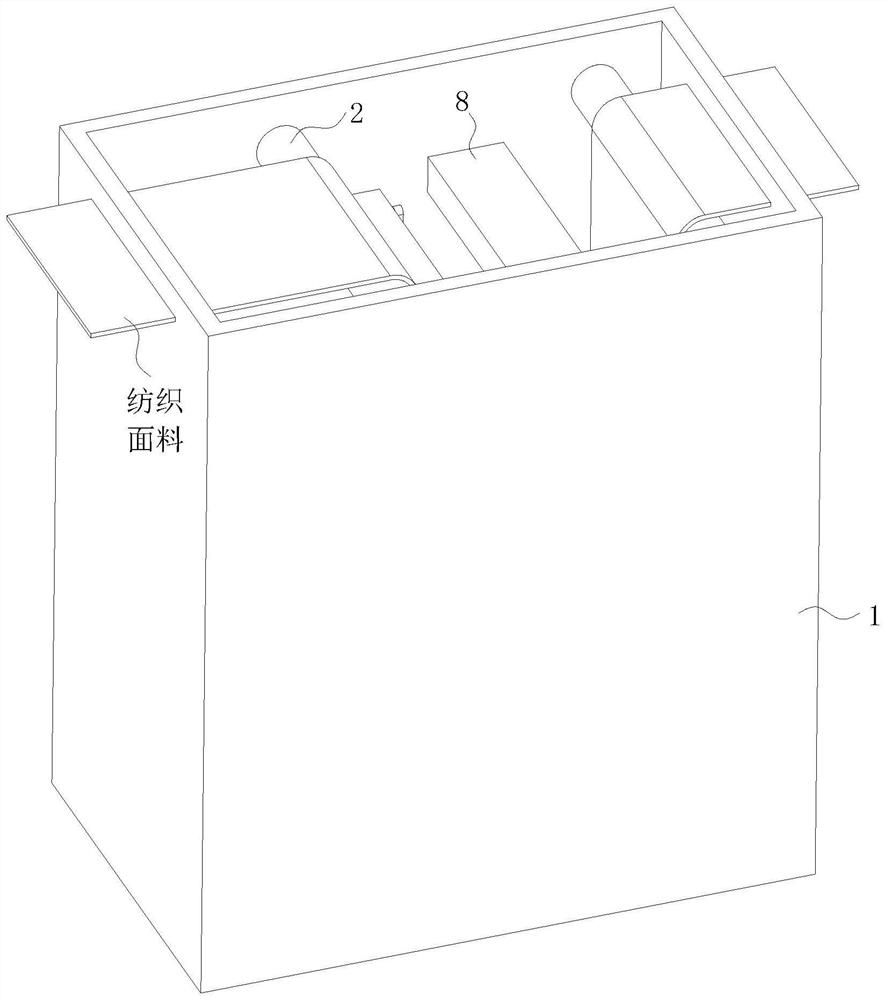 Textile fabric cleaning device and cleaning method for textile production