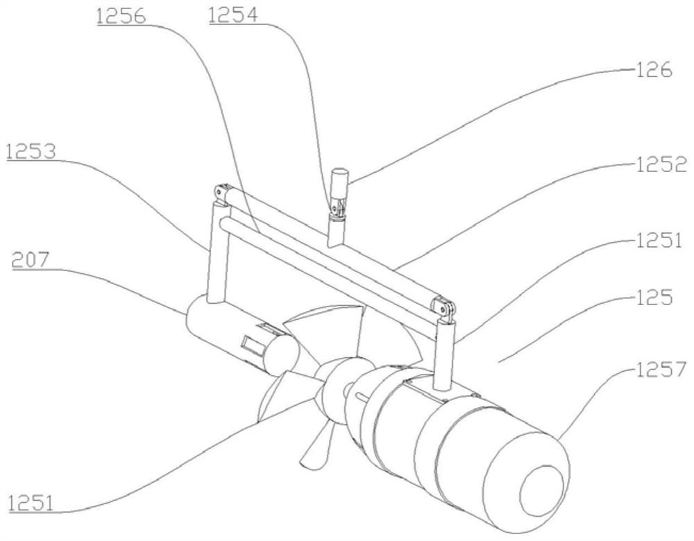 Aeration equipment for large-range water area culture