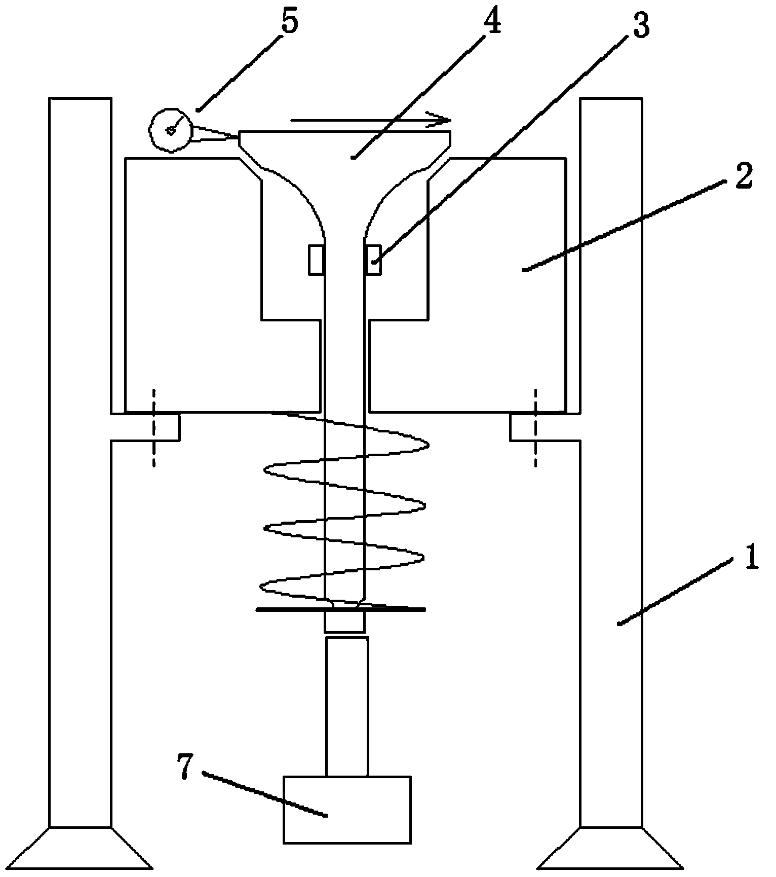 Device and method for measuring engine valve landing radial deflection