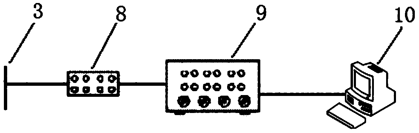 Device and method for measuring engine valve landing radial deflection