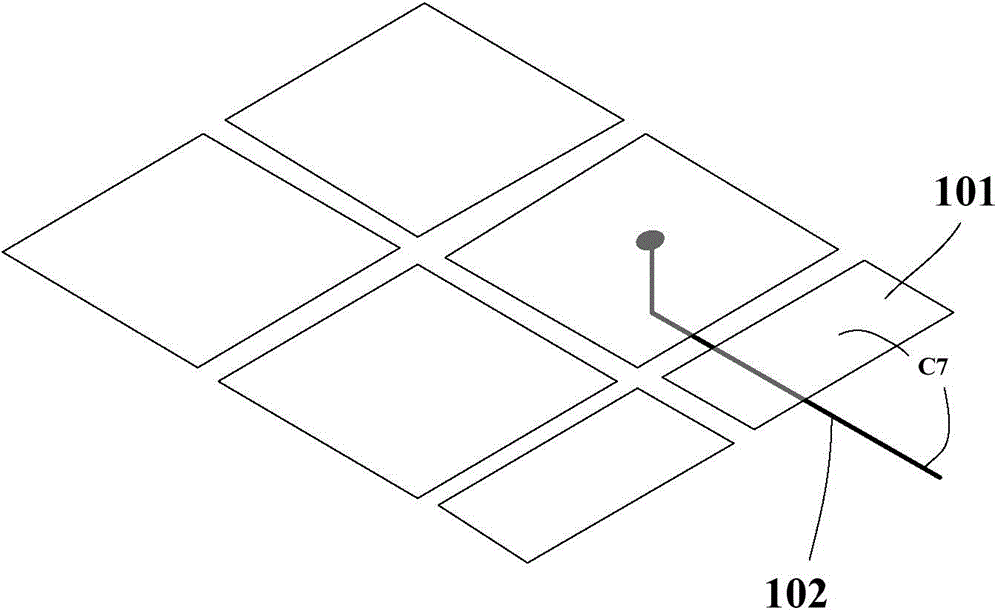 Array substrate, embedded touch screen and display device