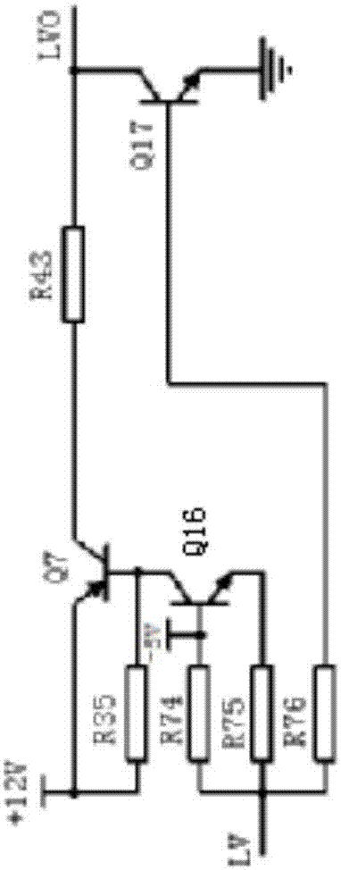 High-efficiency energy-efficient P+N channel drive circuit