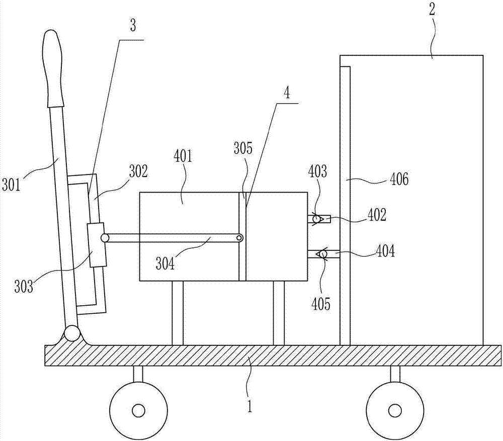 Dust removal device for detection equipment