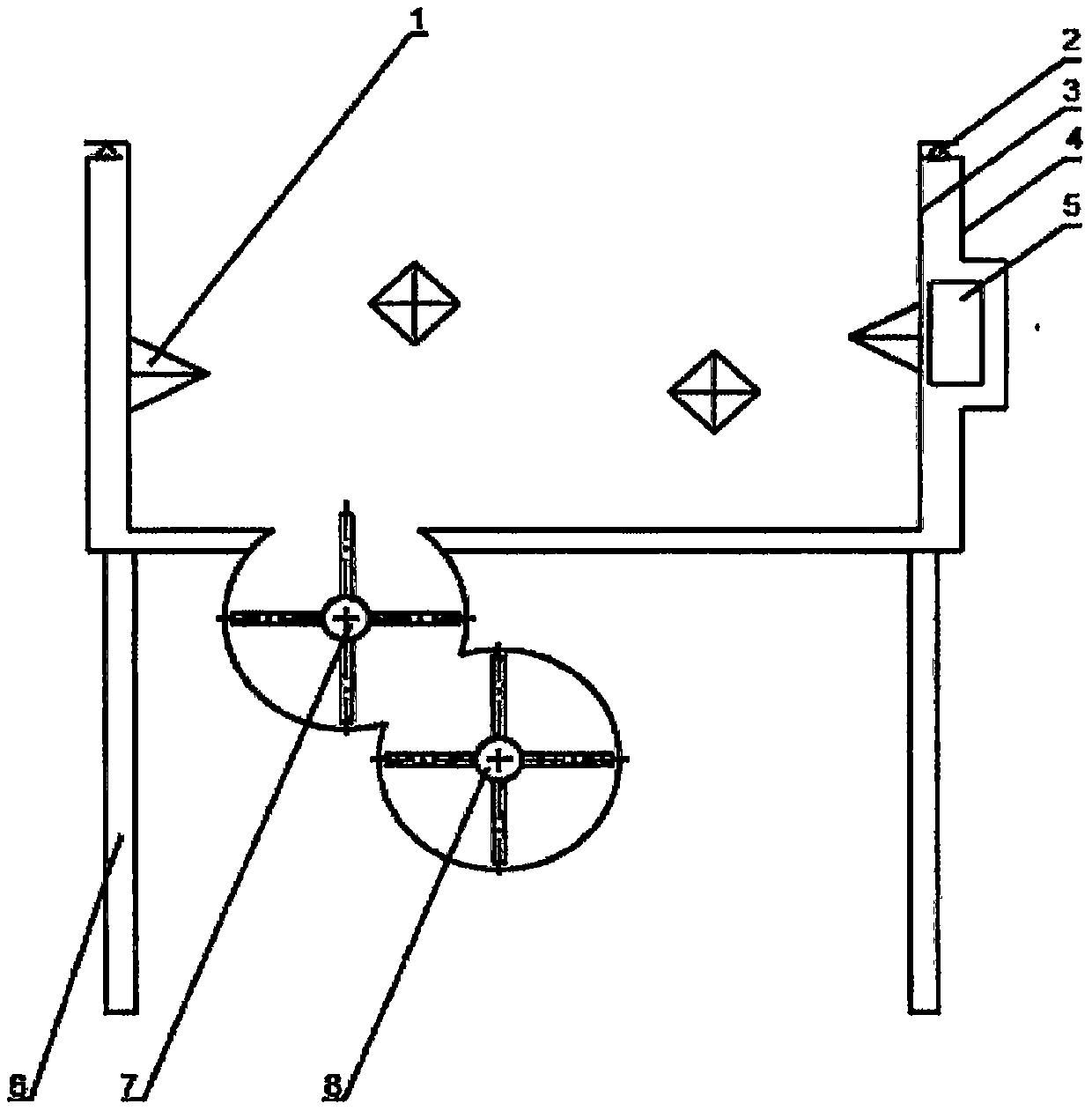 Peel-pulp separation method of maize straw