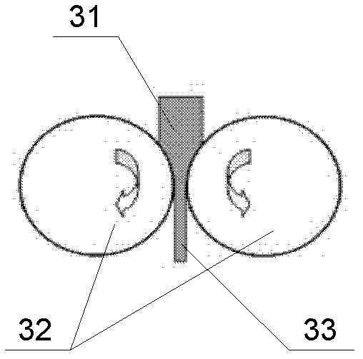 Flexible rare earth bonded magnet with roll anisotropy and manufacturing method thereof