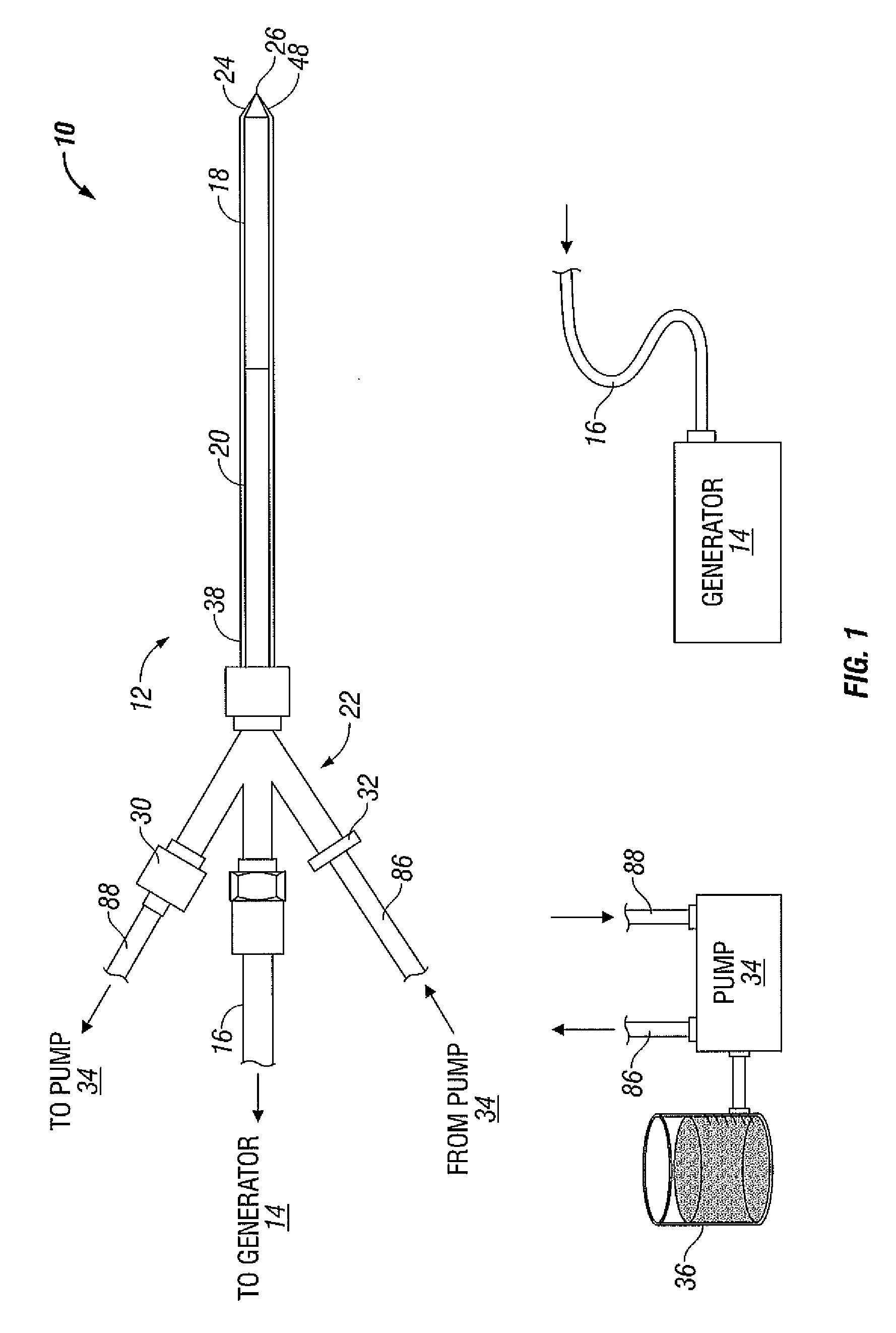 Choked Dielectric Loaded Tip Dipole Microwave Antenna