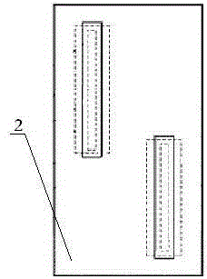 An ion implanter wide beam uniformity adjustment device