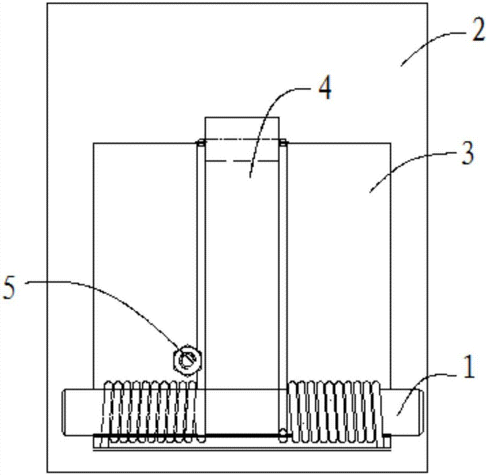 A kind of manufacturing method and mold of special double torsion spring