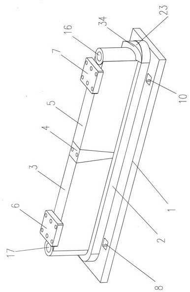 One-time winding forming method of commutation pole coil of DC propulsion motor