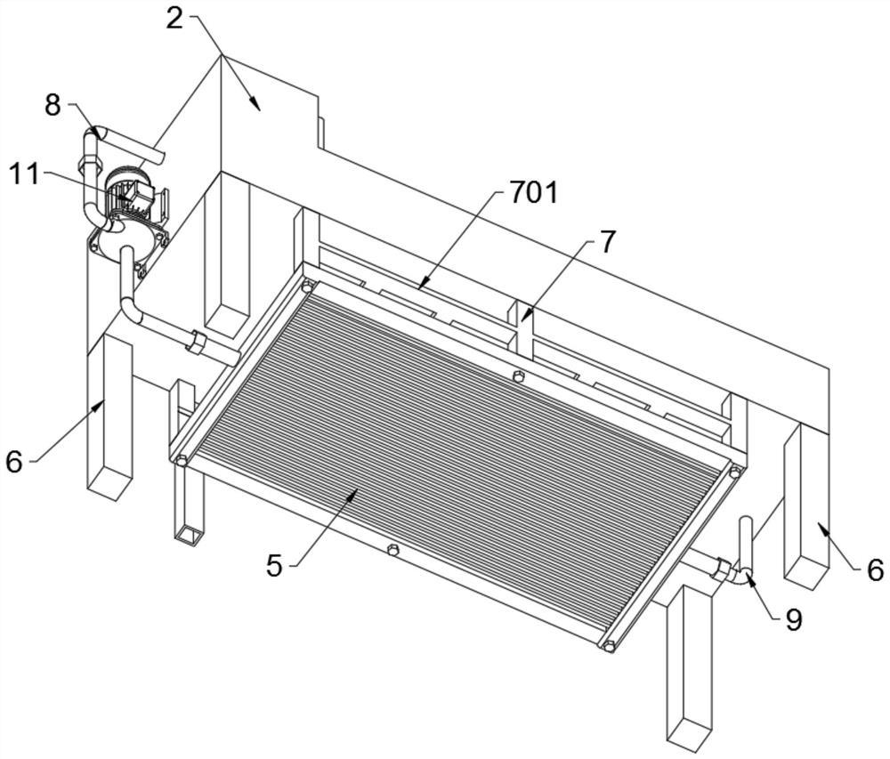 A cooling water device for making wax models