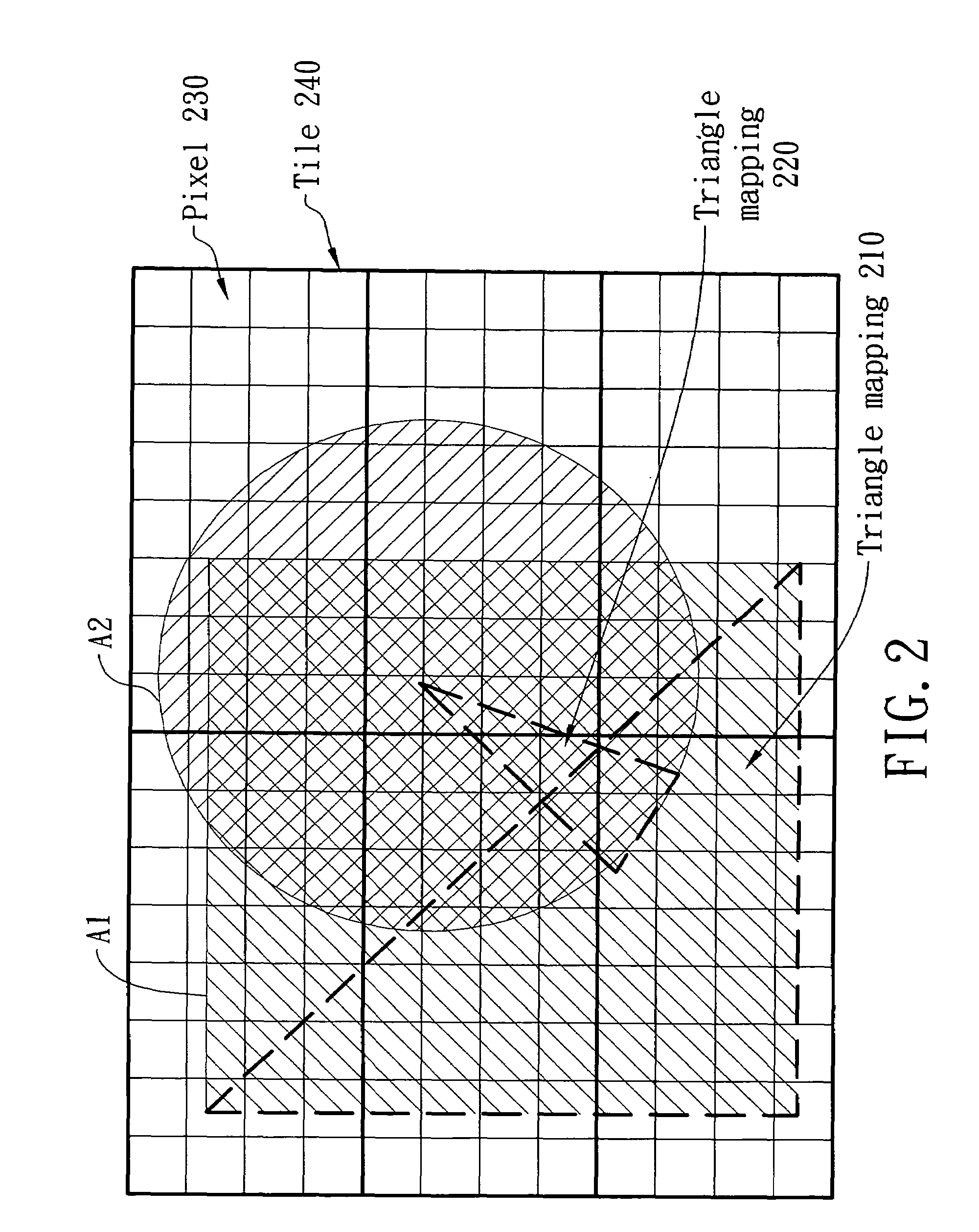 System and method for adaptive tile depth filter