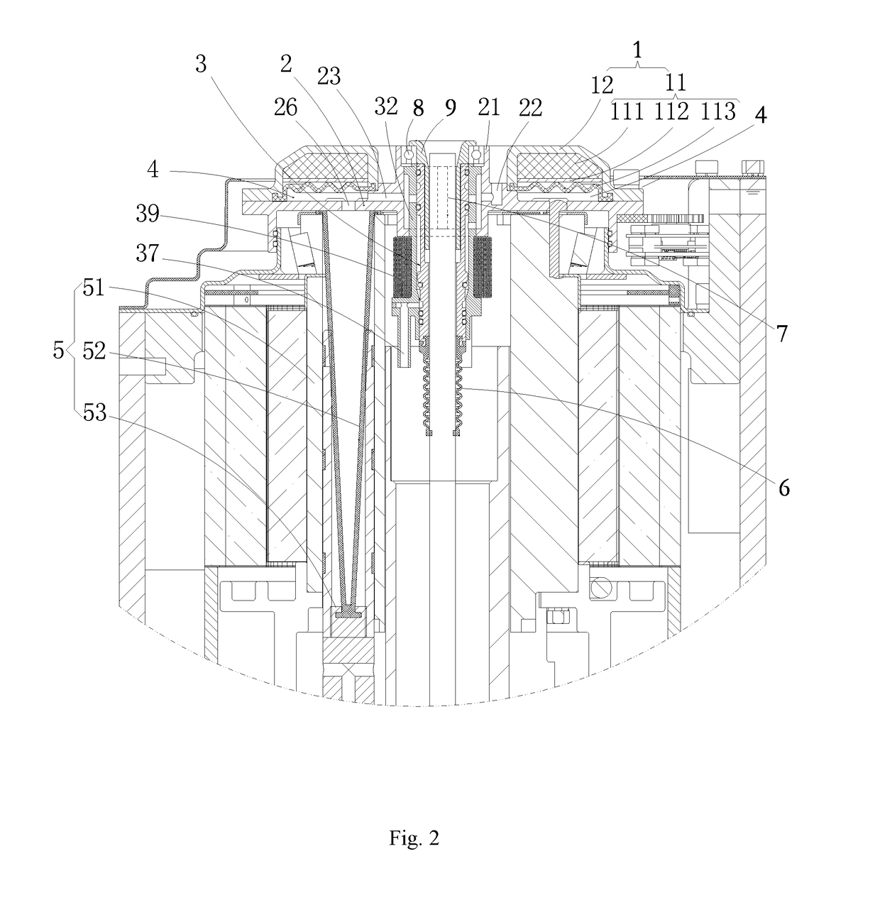 Steering motor