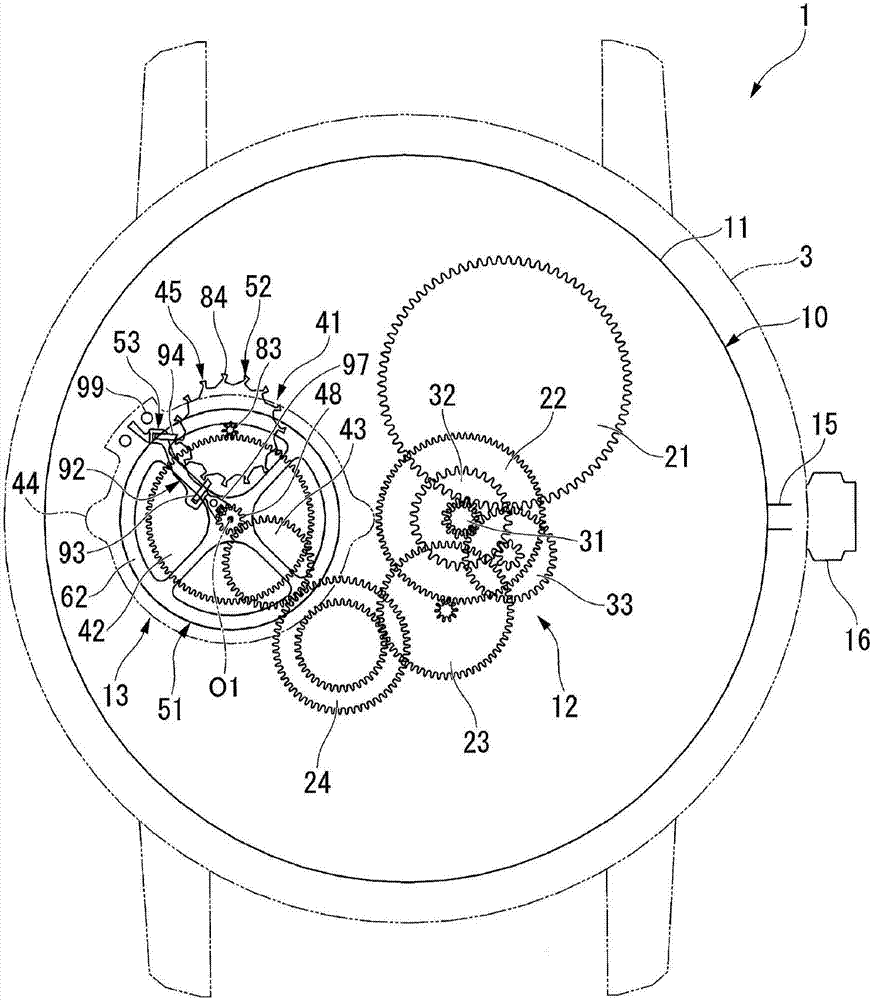 Tourbillon, movement and timepiece