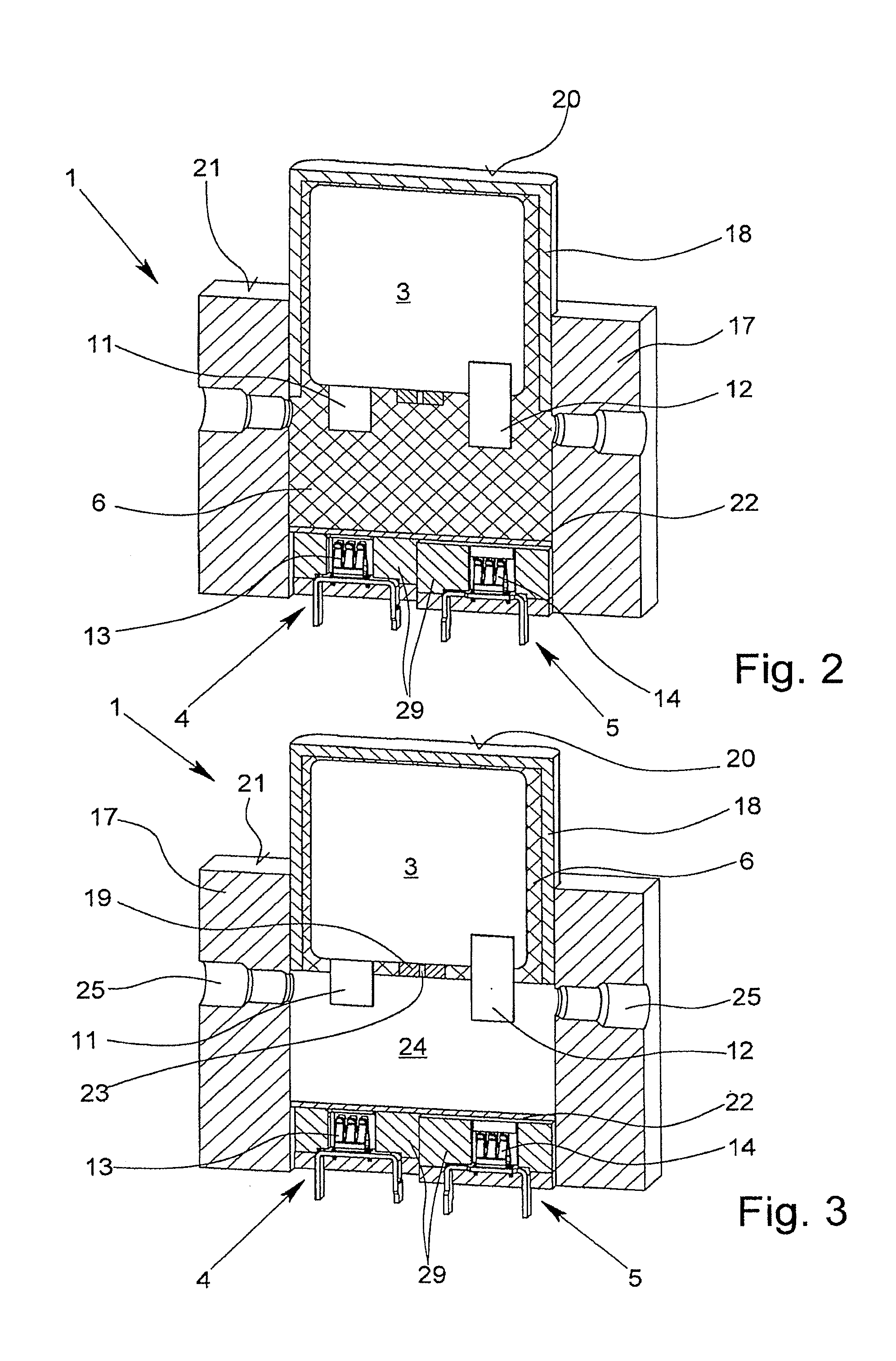 Overvoltage protection element