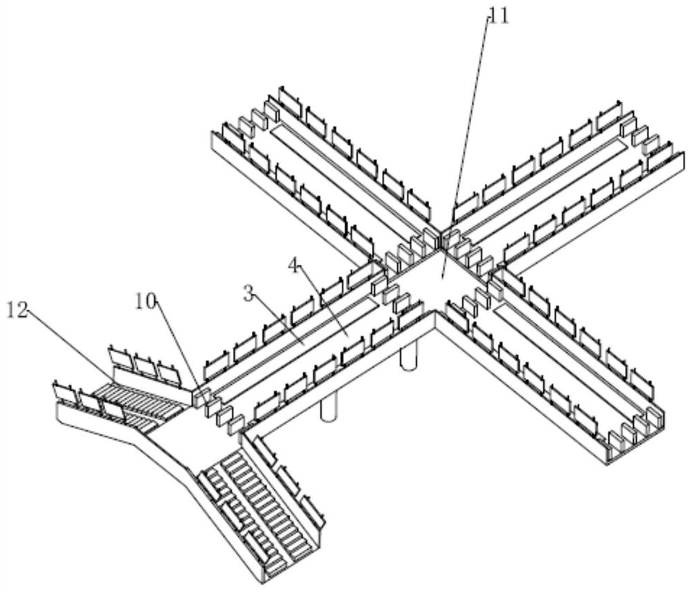 Multifunctional new elevated express way