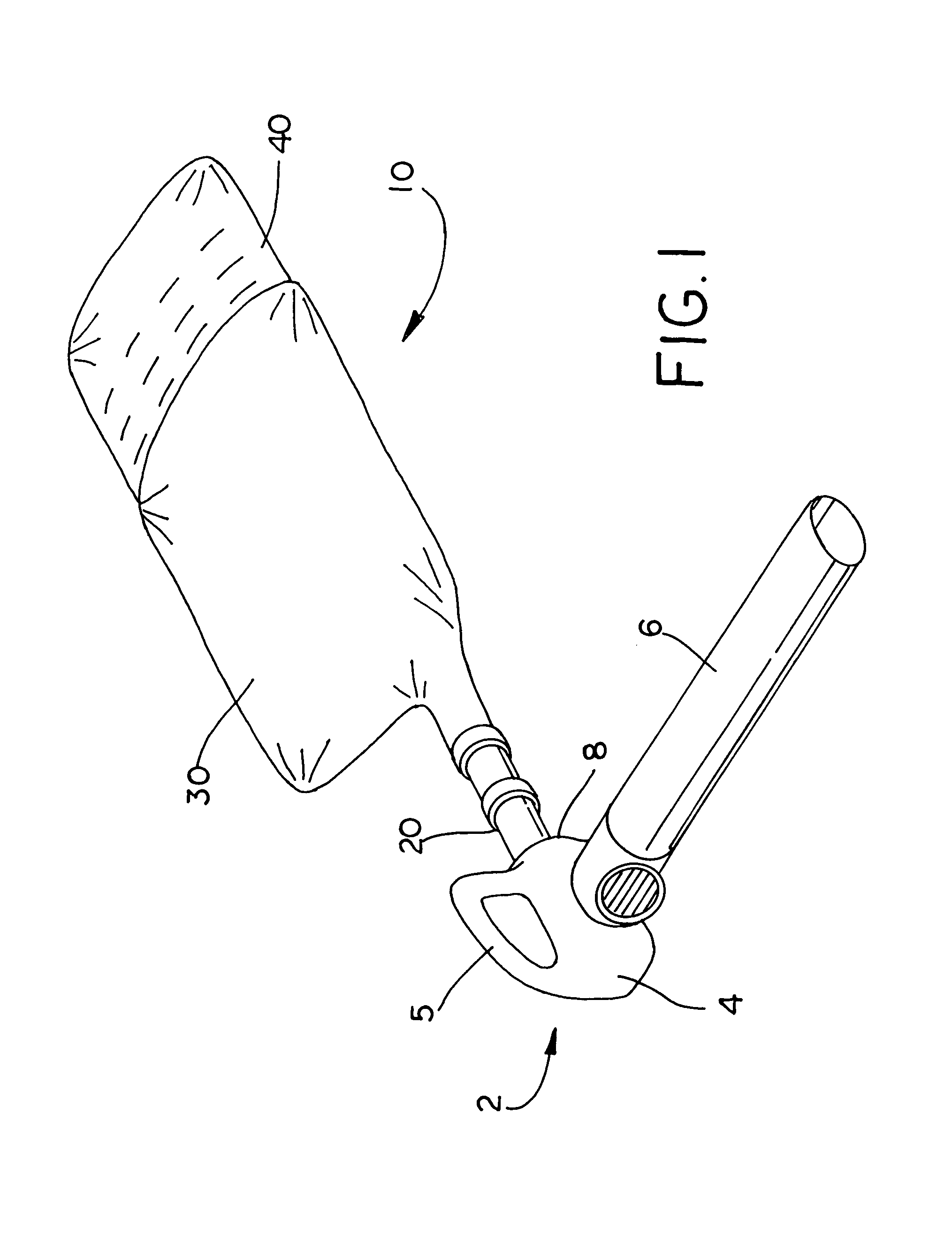 Leaf collection system for a lawn blower/vacuum