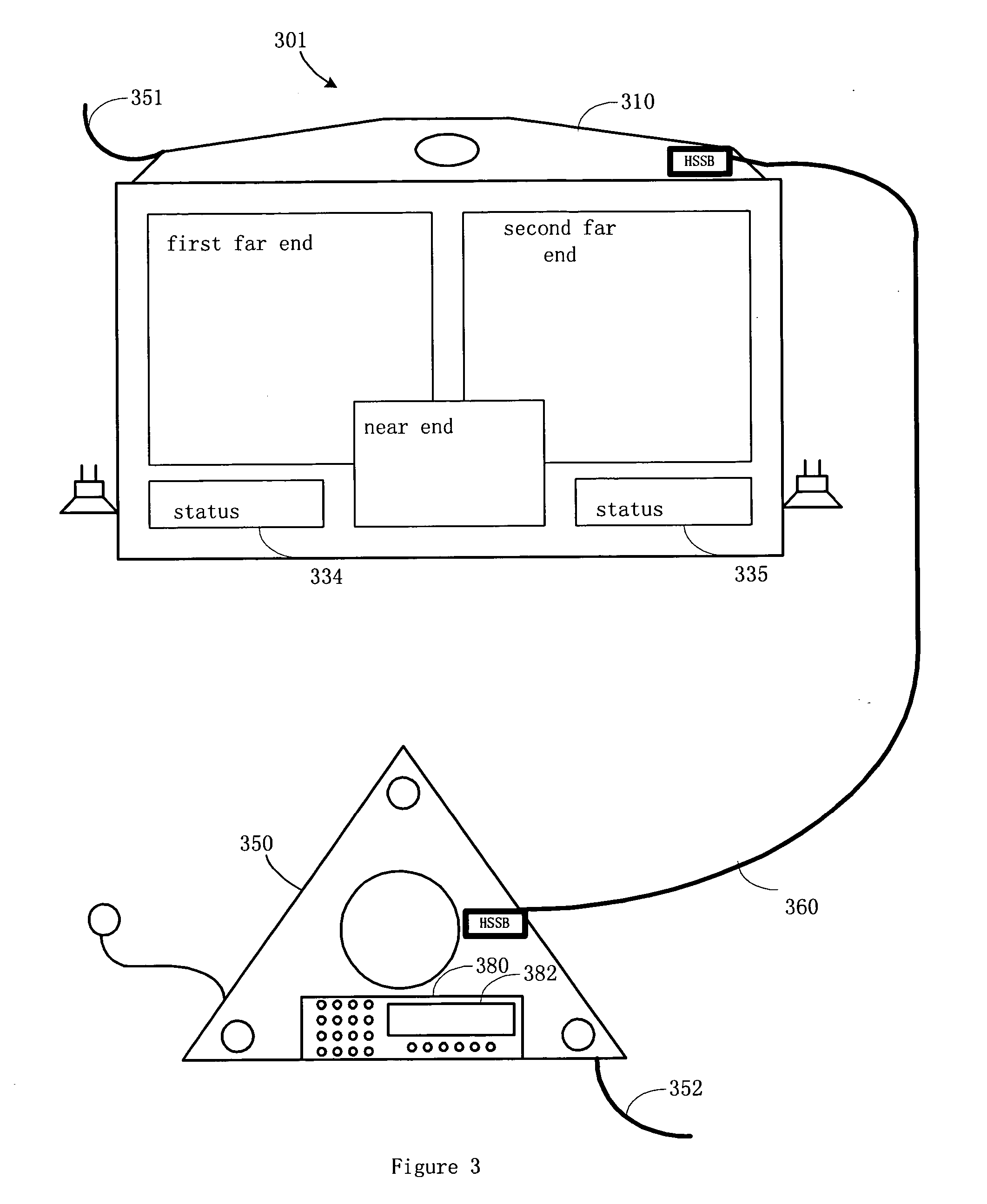 Conference unit controlling room functions