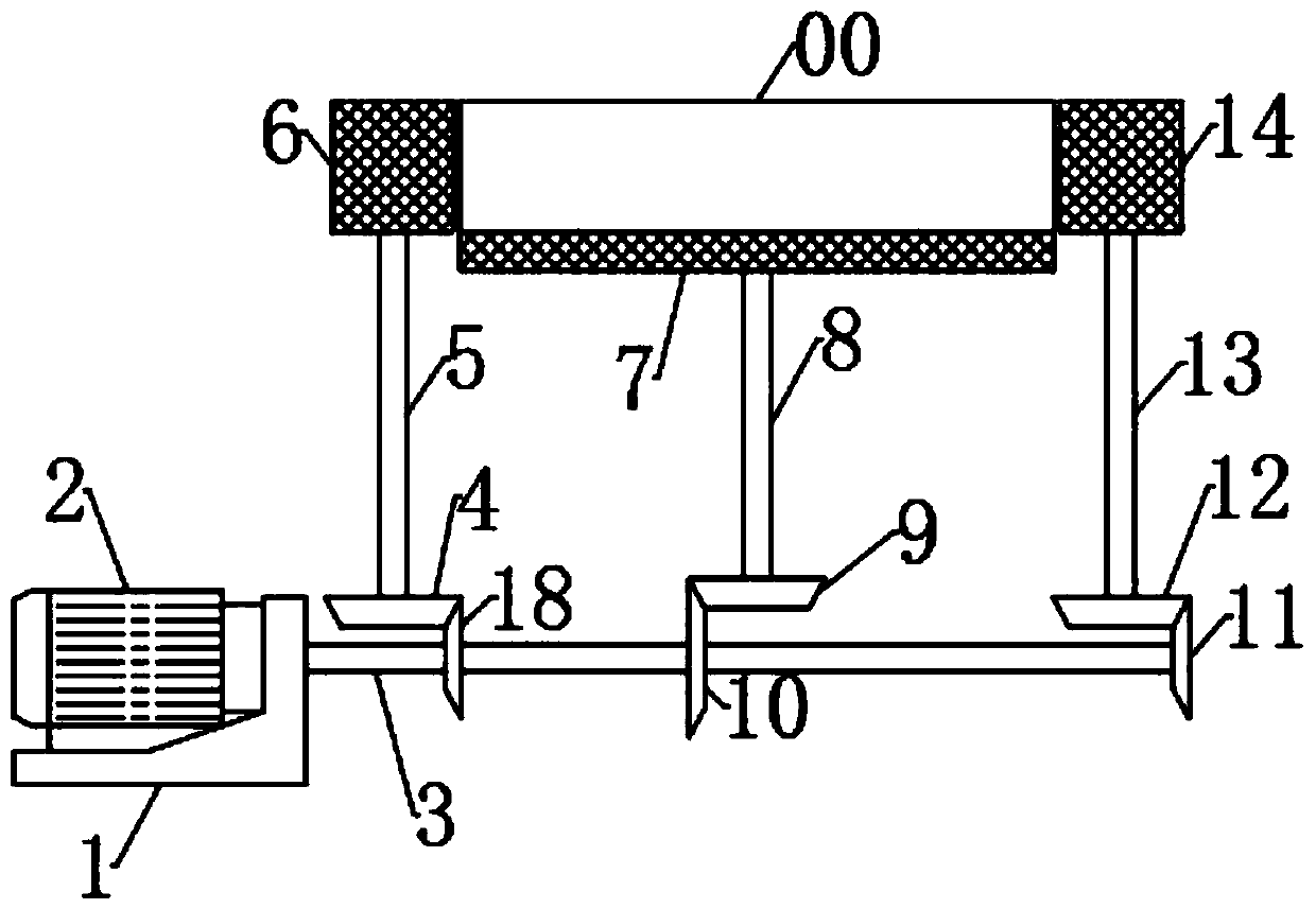 Valve polishing device convenient to adjust for sewage treatment