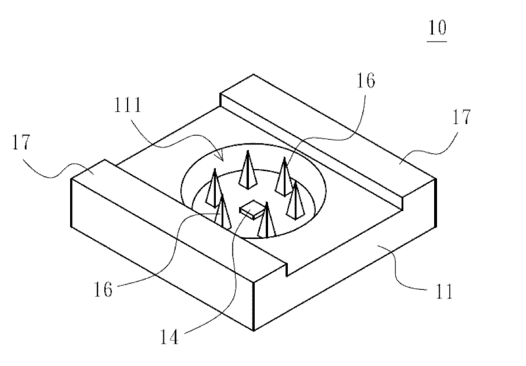 Light-emitting diode packaging structure