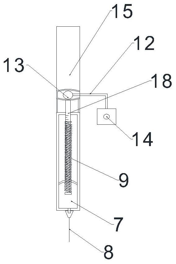 A device and method for preventing and treating dairy cow tuberculosis by drug intervention